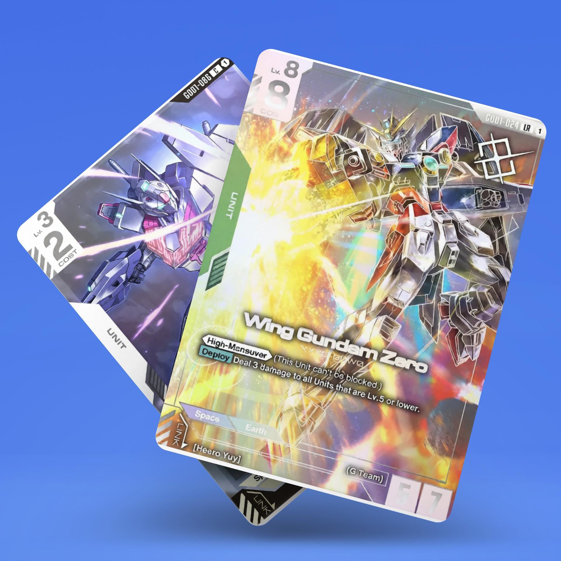 GUNDAM トレーディングカード Gundam TCG Championship Promo Set! Clean Art, No Watermark