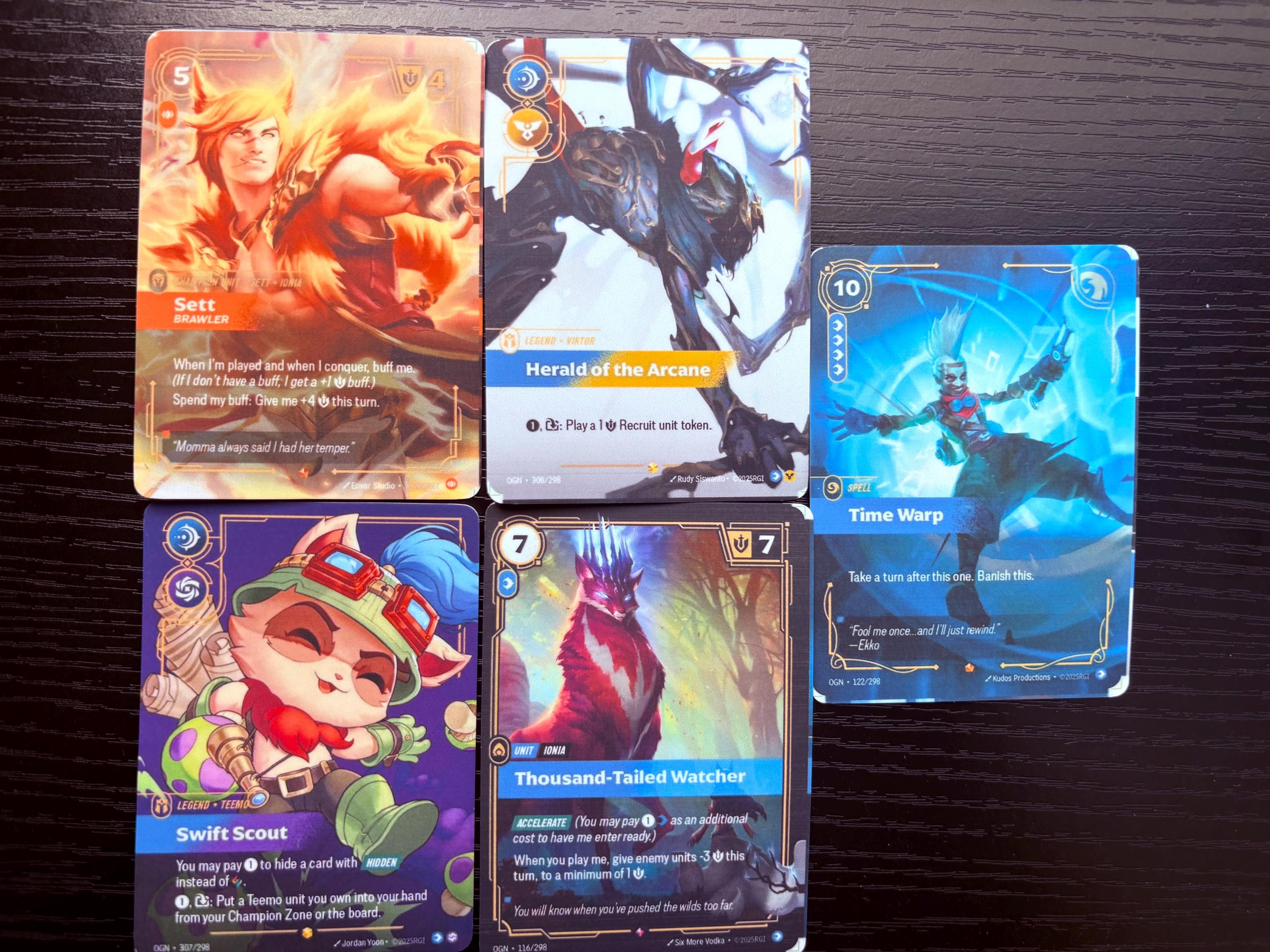 League of Legends: Riftbound Proxy Bundle or Singles of Rare Cards ...