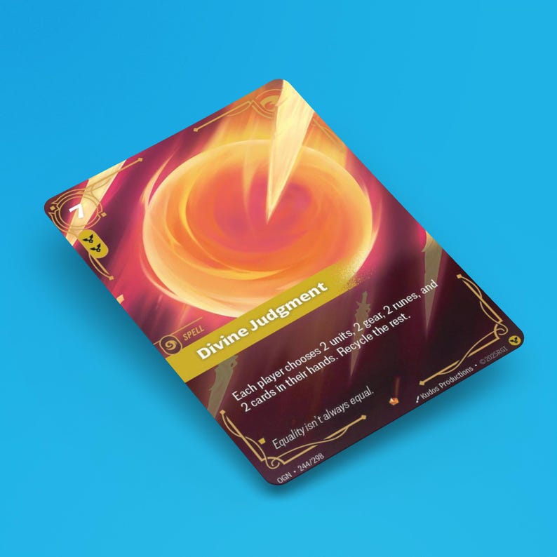 Riftbound Proxy Set or Singles of Rare Spell Cards! - Etsy