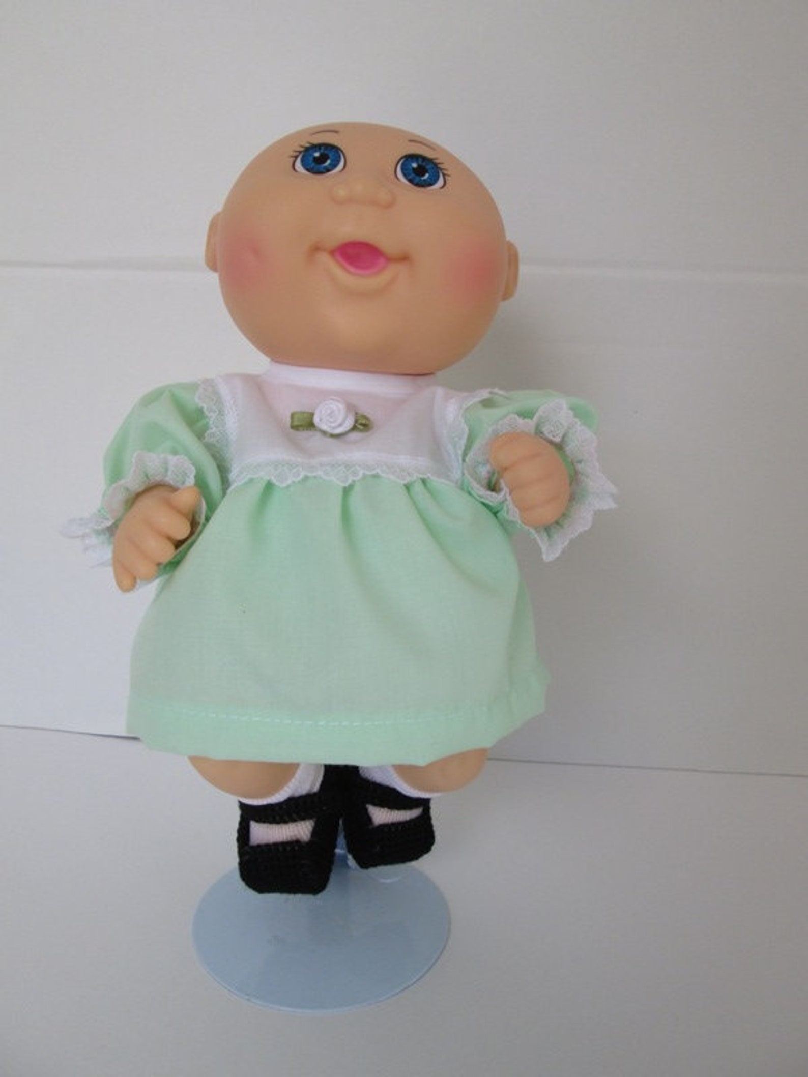 9 Tiny Newborn Cabbage Mint Green Dress Set Etsy