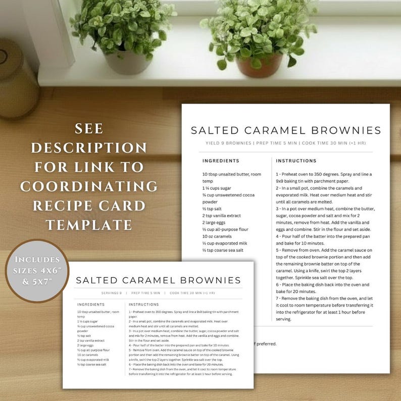 Editable Recipe Book Kit | Custom Cookbook Canva Template | Printable & Digital Recipe Organizer | Instant Download image 5