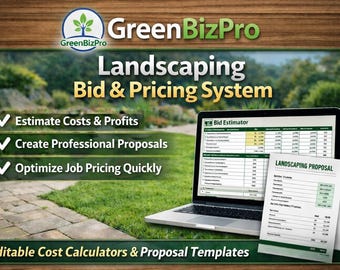 Landscaping Bid Template