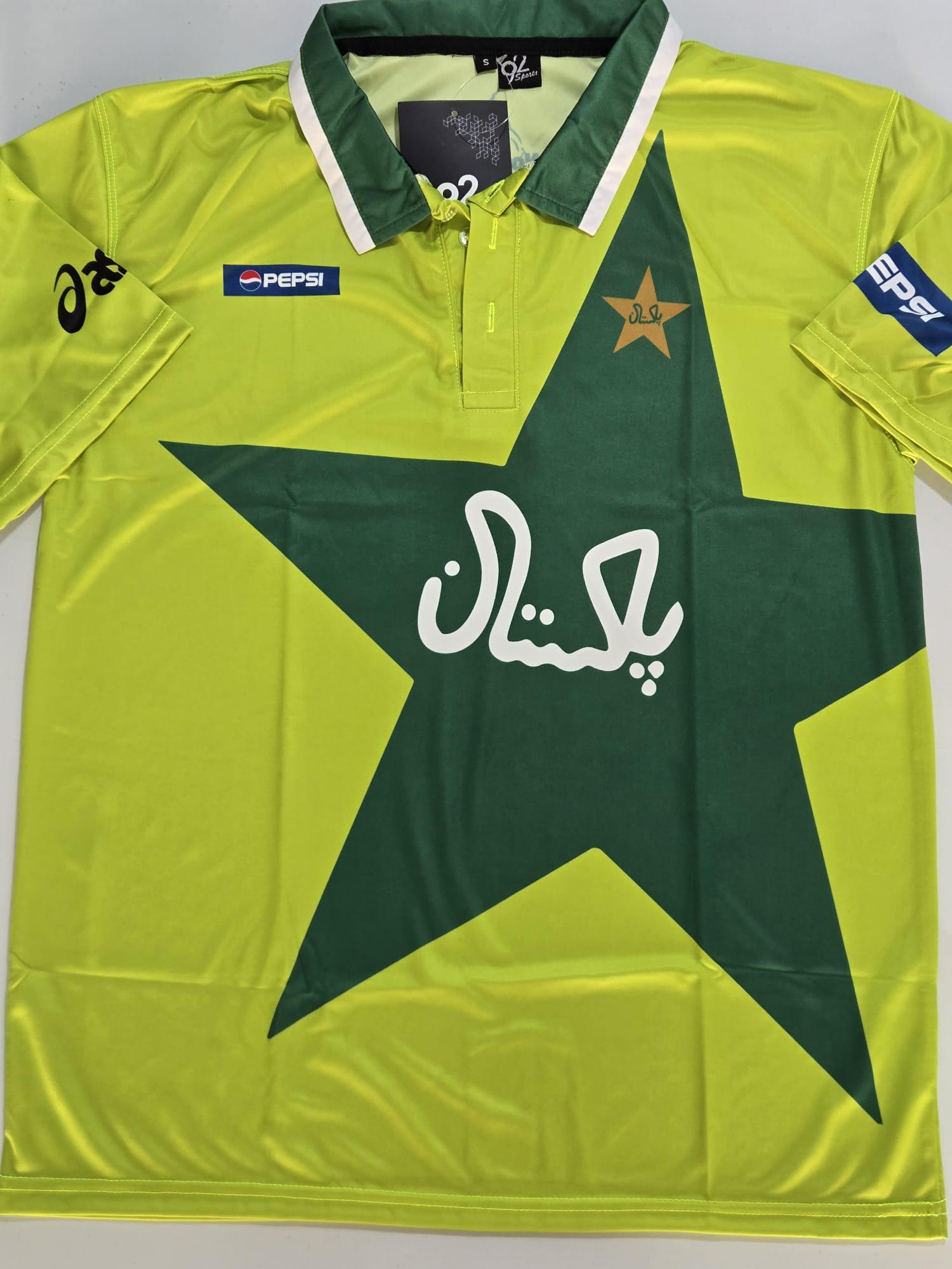 Maillot Pakistan Cricket World Cup 2015 – Taille S – Équipe Nationale