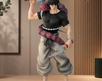 Jujutsu Kaisen Toji Fushiguro Figure 22cm – King of Artist PVC Action Statue, Anime Collectible Model Toy & Gift for Fans