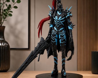Solo Leveling Anime Figure 21 cm (8.27”) – Sung Jinwoo / Knightmaster Yeglit – Collector PVC Statue