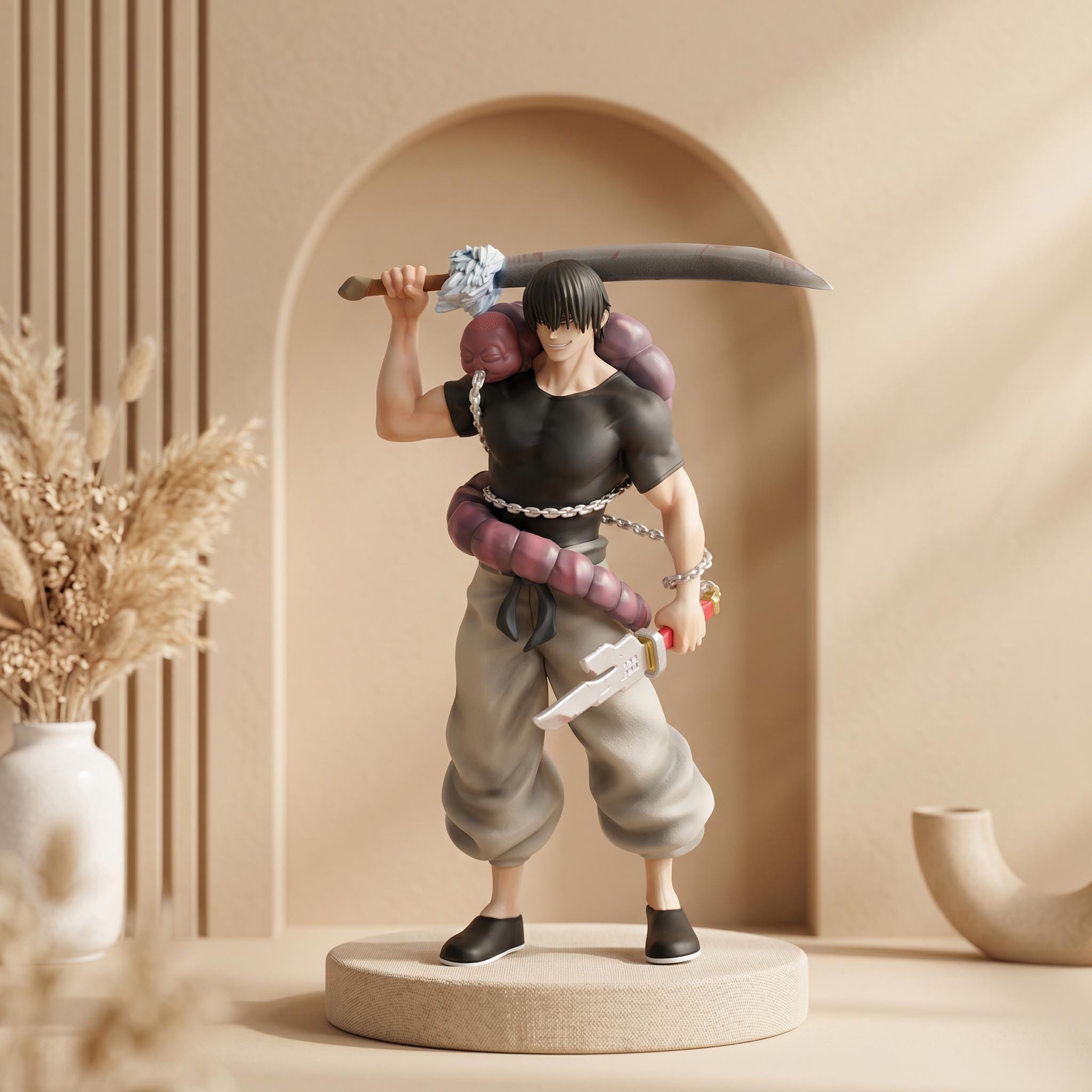 Jujutsu Kaisen Toji Fushiguro Figure 22cm – King of Artist PVC Action ...