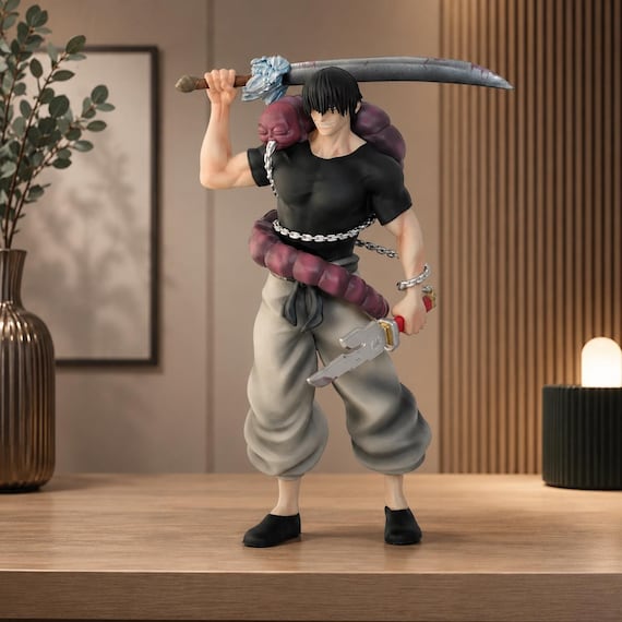Jujutsu Kaisen Toji Fushiguro Figure 22cm – King of Artist PVC Action Statue, Anime Collectible Model Toy & Gift for Fans