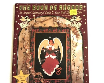 Soft Cover Book, The Book of Angels, Calico Garden Patterns, Sewing, Sew, Quilt, Quilts, 1995