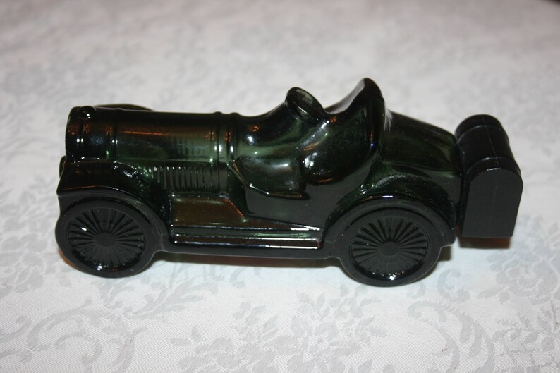 Vintage Avon Cologne Bottle Straight Eight Glass Car Vehicle Etsy
