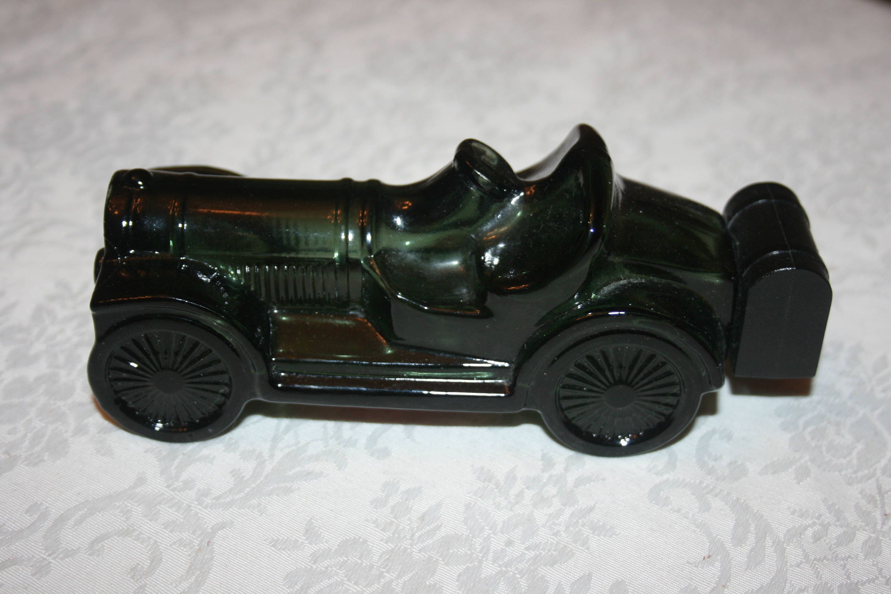 Vintage Avon Cologne Bottle Straight Eight Glass Car Vehicle Etsy