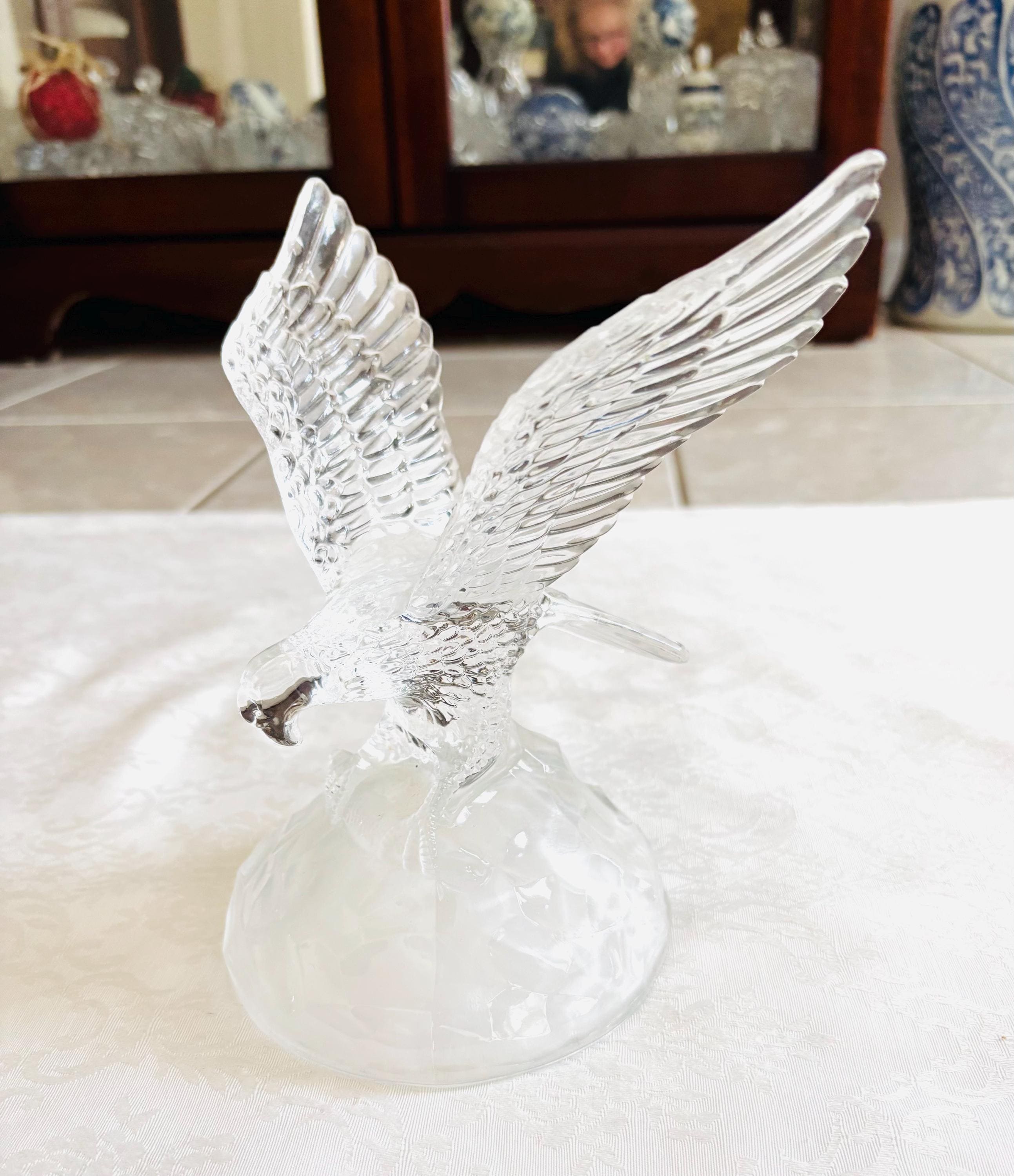 Lead Crystal Eagle - Etsy