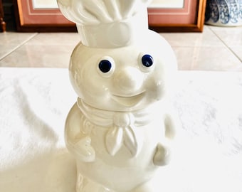 Pillsbury Doughboy Giggling Cookie Jar - Etsy