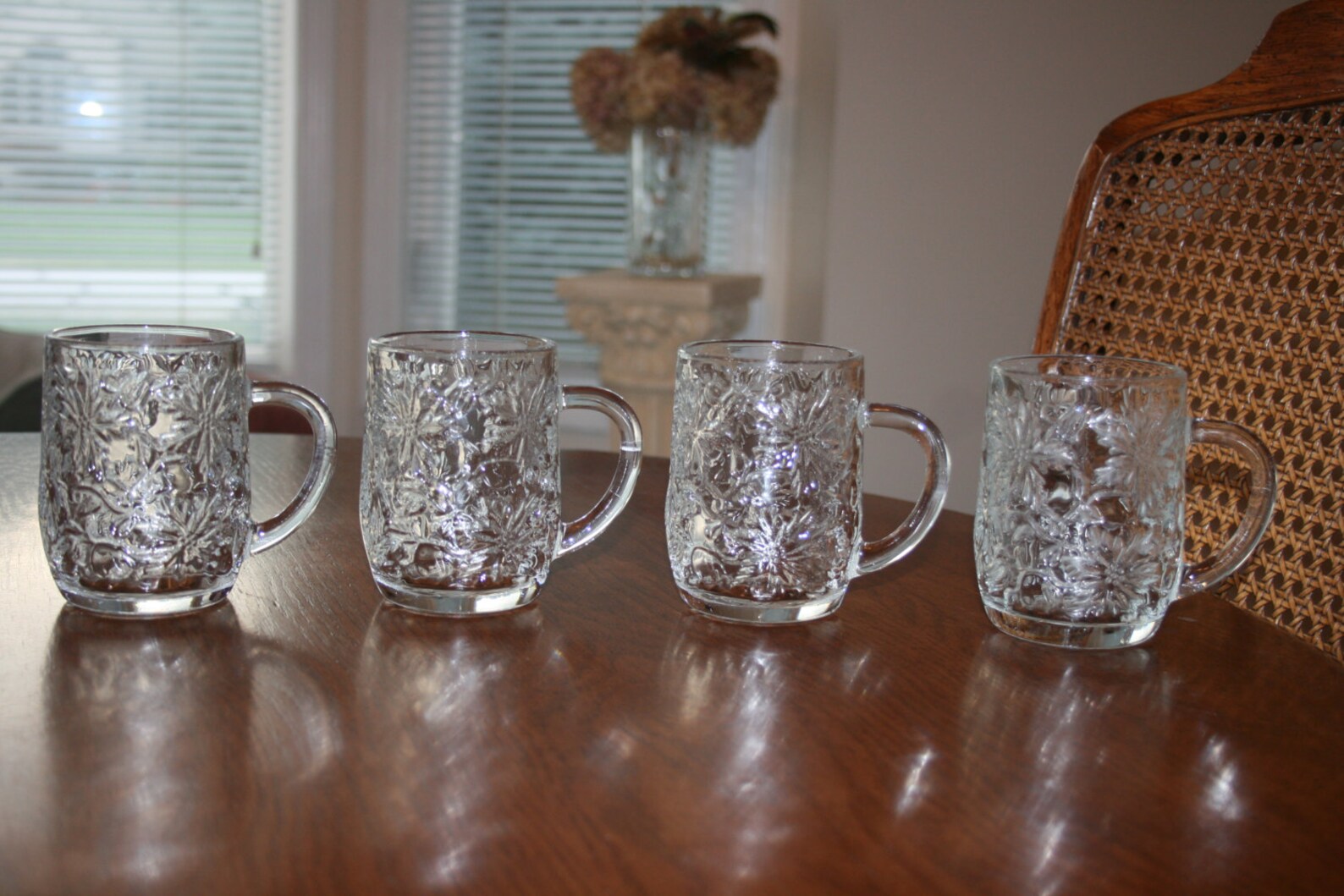 Vintage Princess House Fantasia Pattern Crystal Mug Set of Etsy