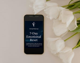 7-Day Emotional Reset-Guided Emotional Healing Workbook for Anxiety & Self-Care (PDF)