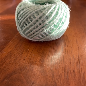 Mint Green Jute Cord