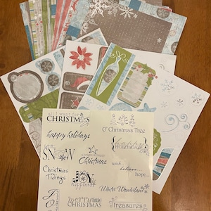 Creative Memories winter wonderland quick kit