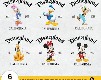 Mega Mickey & Friends SVG Bundle, Familienurlaub png, Familienreise SVG, Vacay Mode Png, Magic Kingdom SVG, Mickeyy Png, Digital Download