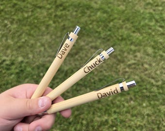 Aangepaste bamboepennen