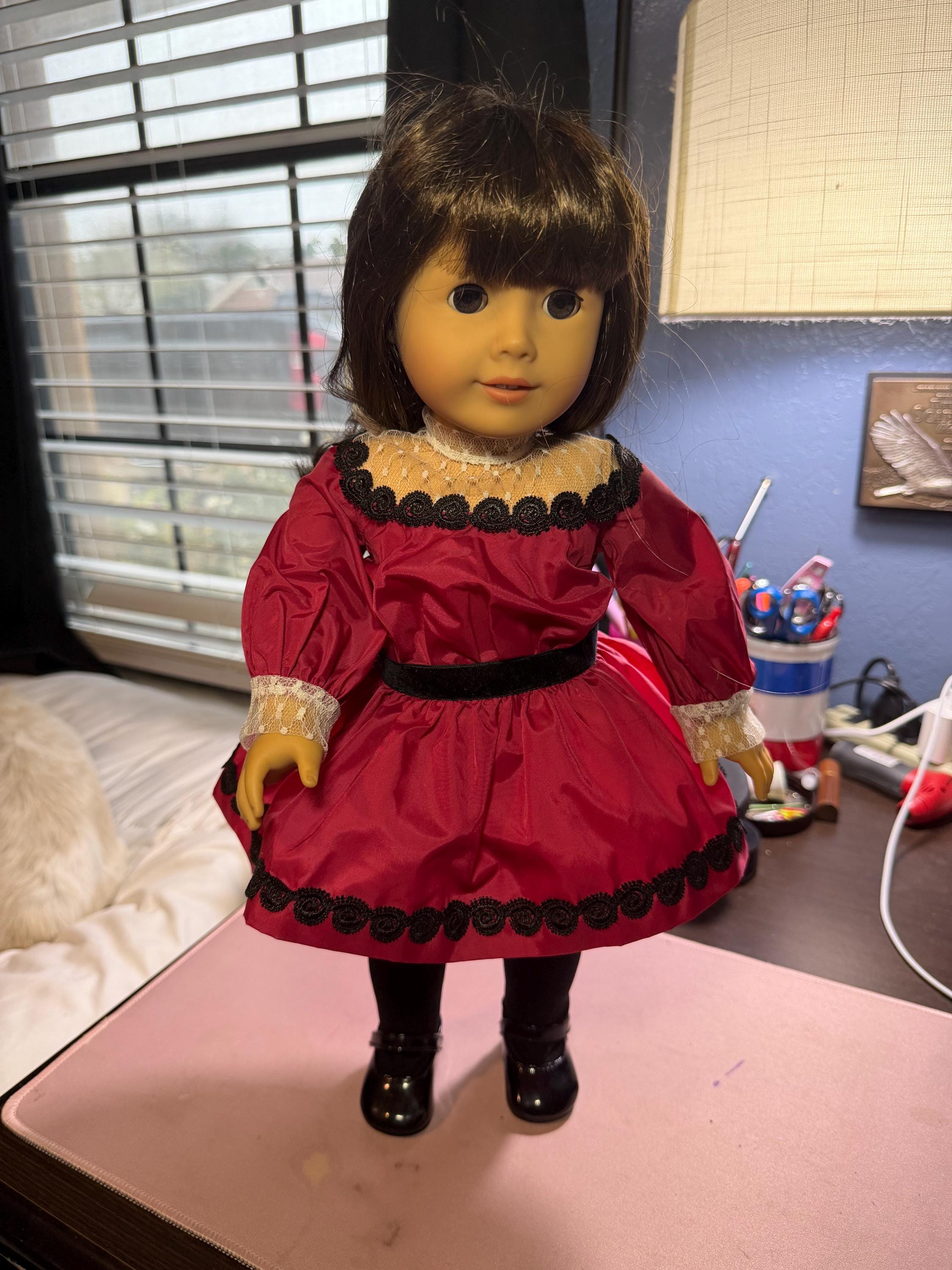 American Girl Samantha Doll Christmas Dress - Etsy