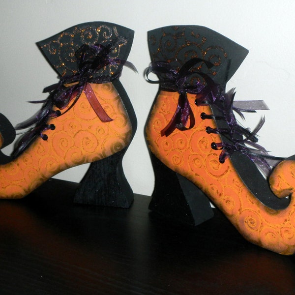 Witch's Shoes- Cute Halloween Decor