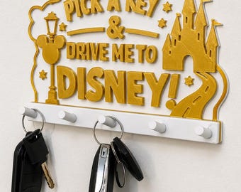 Drive me to Disney Key Hanger - Magic Gift