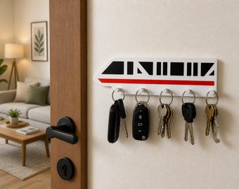 Monorail Key Holder – Key Hanger