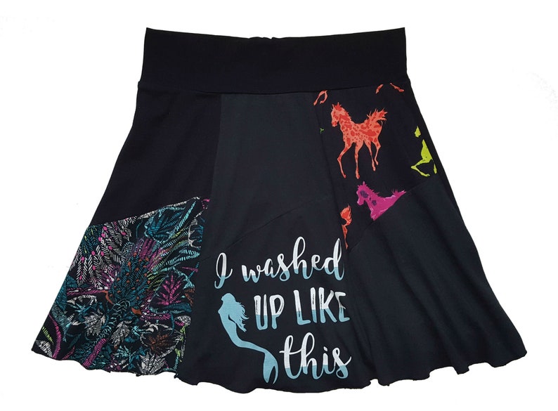 Mermaid T-Shirt Skirt Women/'s Large XL Hippie Skirt Size 10 12 14 Best Selling Item Boho Twinkle Skirts Best Selling Etsy Shop Twinklewear