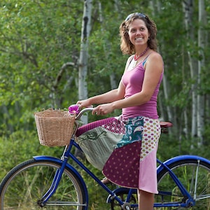 DIY Easy Sewing Project Women XS Make Your Own Boho Chic Hippie Skirt Kit Includes Pattern, Waistband and Instructions by Twinkle