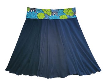 1X 2X Falda de mujer de talla grande Talla 18 20 22 Falda reciclada Falda de viaje Ropa sustentable Las faldas Twinkle más vendidas Twinklewear