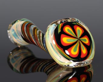 Handblown Inside-Out Color-Changing Glass  Sherlock Pipe – Thick, Durable