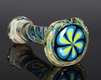 Handblown Inside-Out Color-Changing Glass Pipe – Thick, Durable
