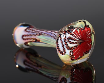 Handblown Inside-Out Color-Changing Glass Pipe – Thick, Durable