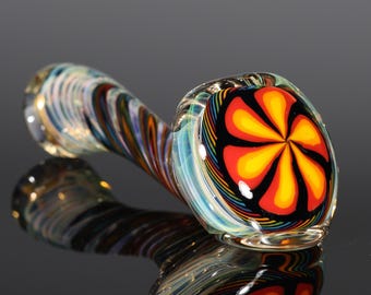 Handblown Inside-Out Color-Changing Glass  Sherlock Pipe – Thick, Durable