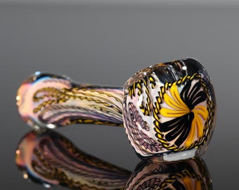 Handblown Inside-Out Color-Changing Glass Pipe – Thick, Durable