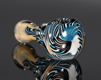 Handblown Inside-Out Color-Changing Glass Pipe – Thick, Durable