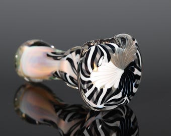 Handblown Inside-Out Color-Changing Glass Pipe – Thick, Durable