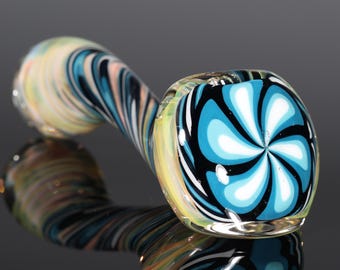 Handblown Inside-Out Color-Changing Glass  Sherlock Pipe – Thick, Durable