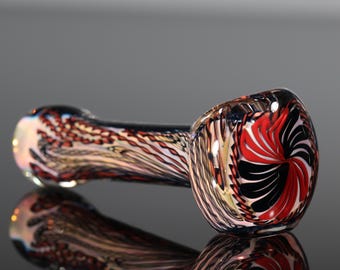 Handblown Inside-Out Color-Changing Glass Pipe – Thick, Durable