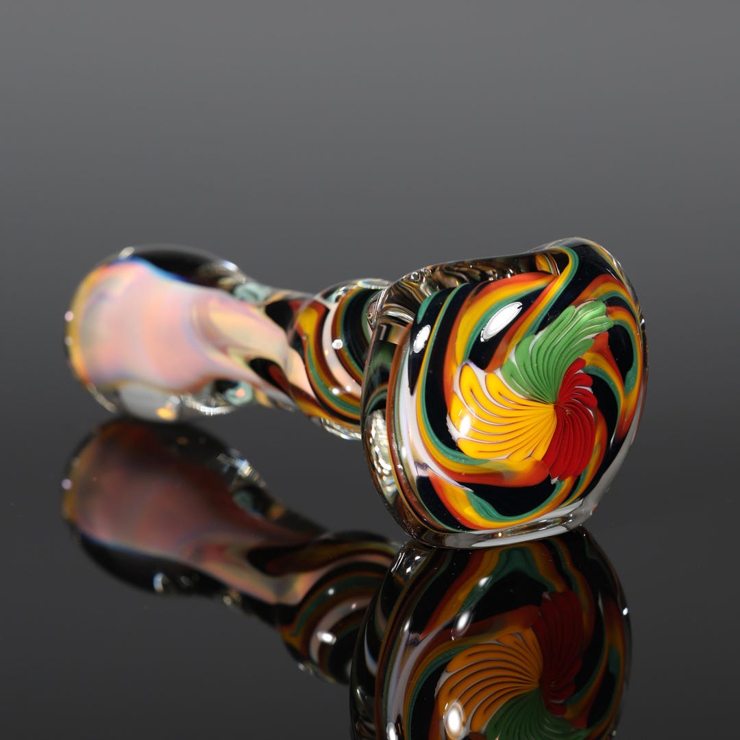 Handblown Inside-out Color-changing Glass Pipe – Thick, Durable - Etsy