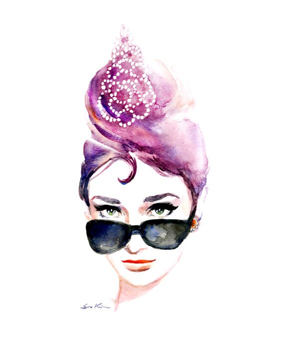 Audrey Hepburn iconici occhiali da sole colazione da Tiffany | Etsy Italia