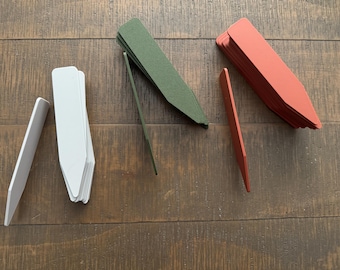 Plant Stake Labels for Seed Starting Trays and Garden Boxes – Write, Wipe and Reuse