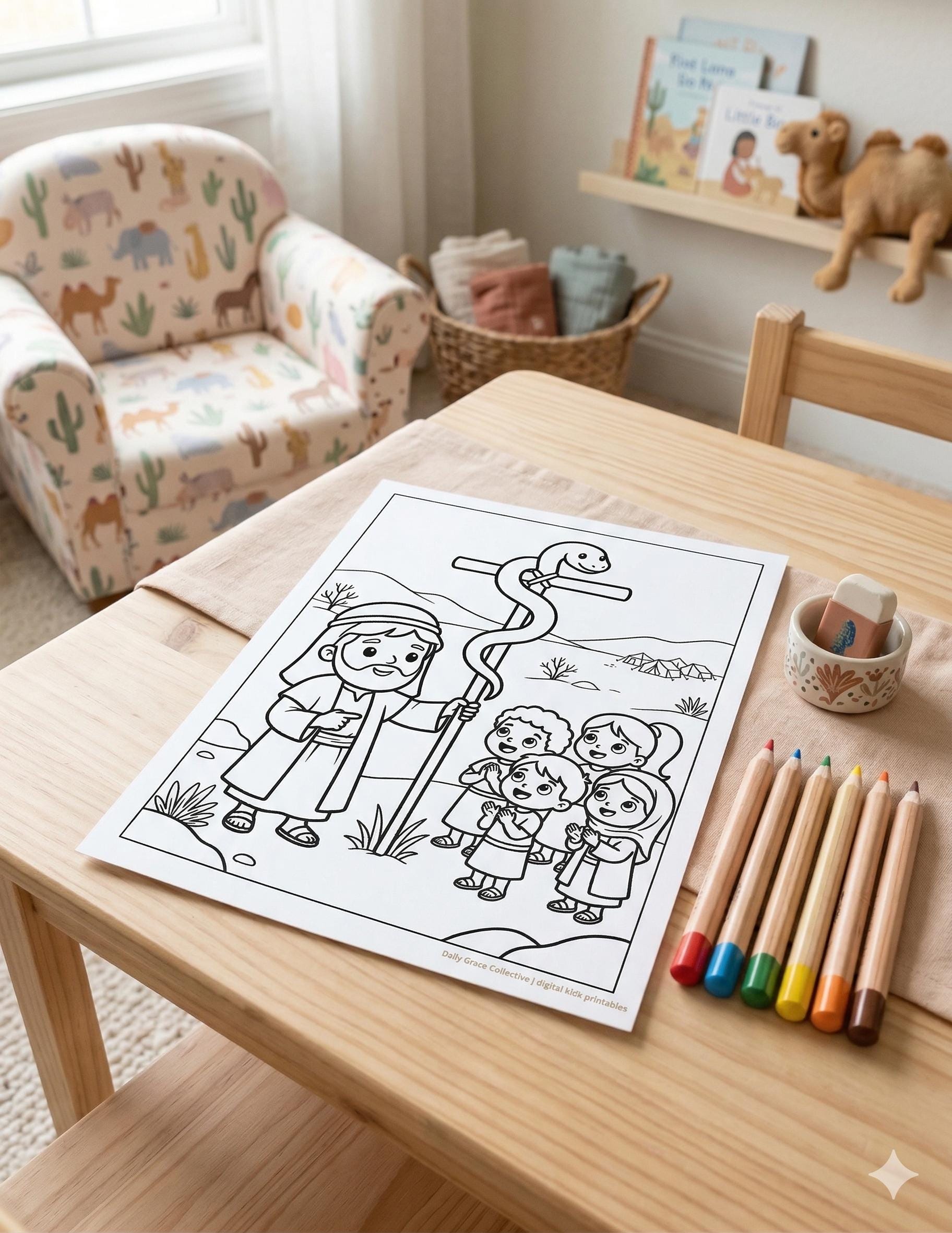 Numbers 11:14 May 4-10 Come Follow Me Kids Activity Packet | Numbers 11-14 Scripture ...