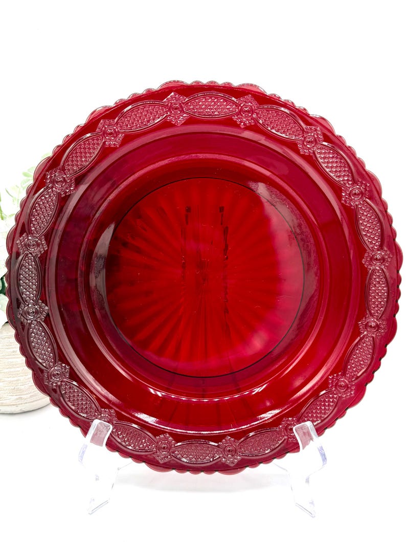 Ruby Red Collection Vintage Avon 1876 Cape Cod Ruby Red Collection - Etsy