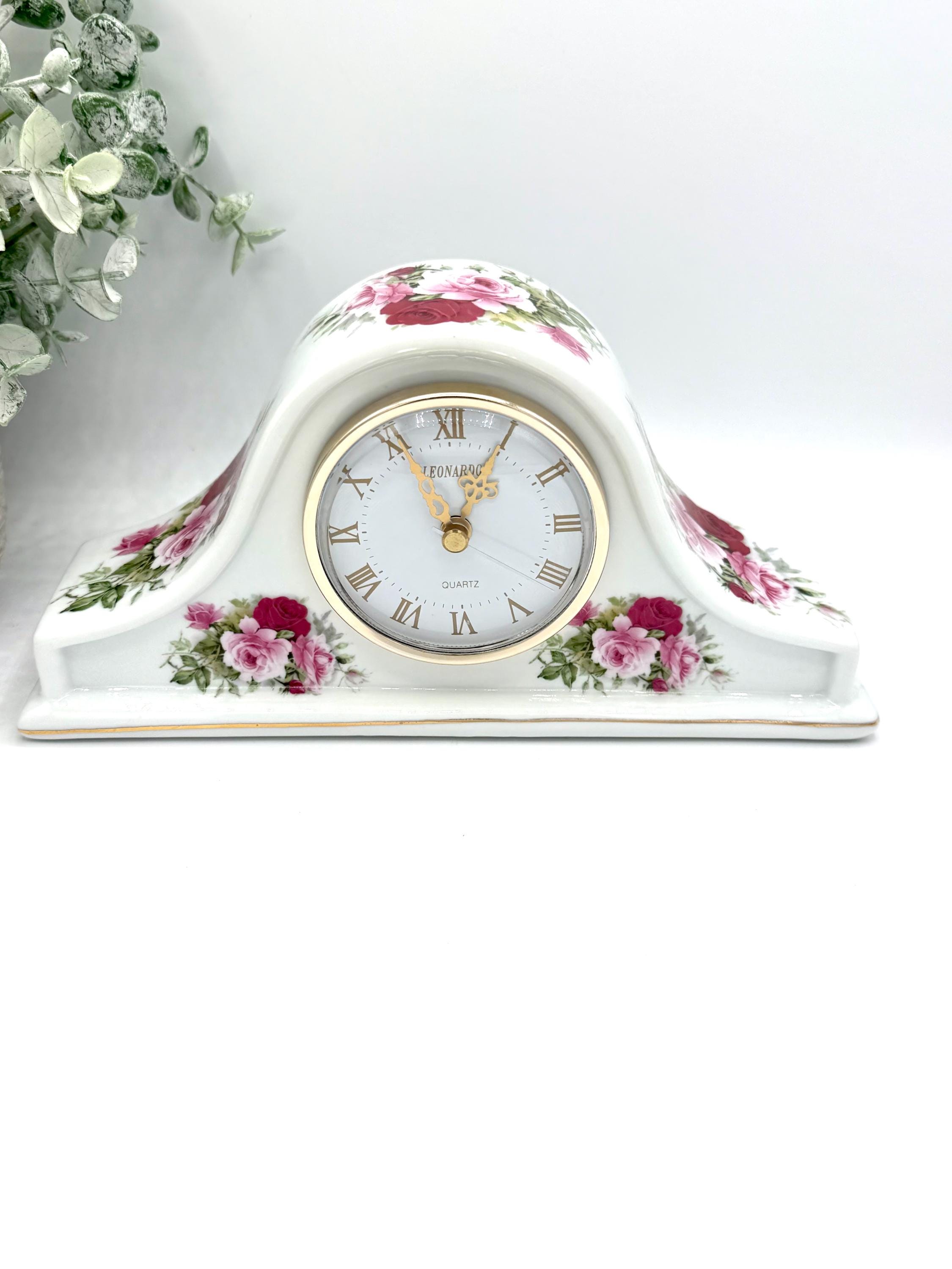 Dresden Porcelain Clock - Etsy