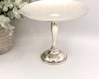 Vintage Cheshire Silver Plated Compote Dish 102 | 5.5 Inch