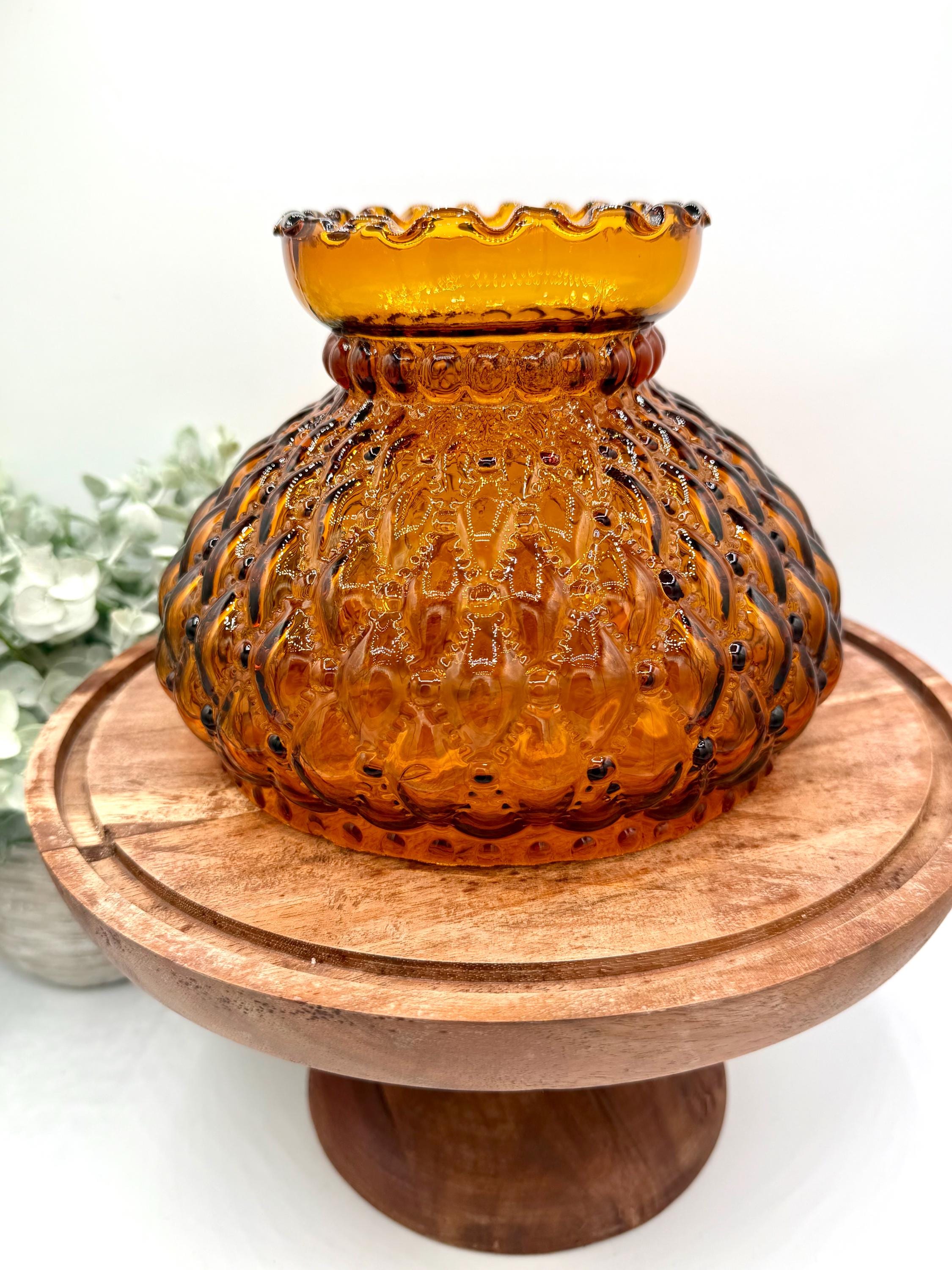 Amber Hurricane Lamp Quilted - Etsy