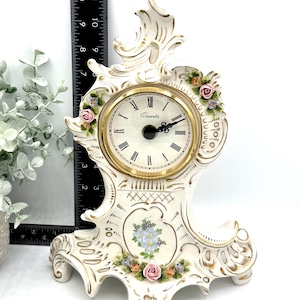 Dresden Porcelain Clock - Etsy