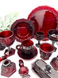 Vintage Avon 1876 Cape Cod Ruby Red Collection