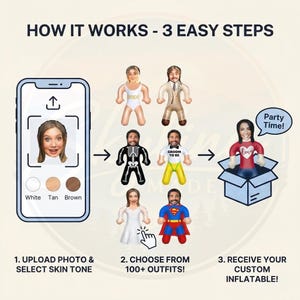 カスタムフェイスインフレータブルプールフロート、独身パーティー、面白いブライダルシャワーギフト、パーソナライズされた膨らませる人形、ブライドスクワッドプールパーティー小道具 画像 3