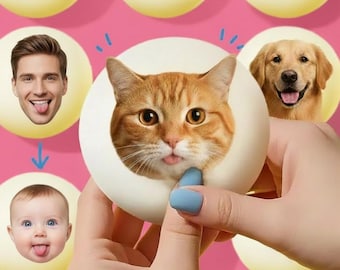 Juguete antiestrés personalizado con foto y estilo Manju